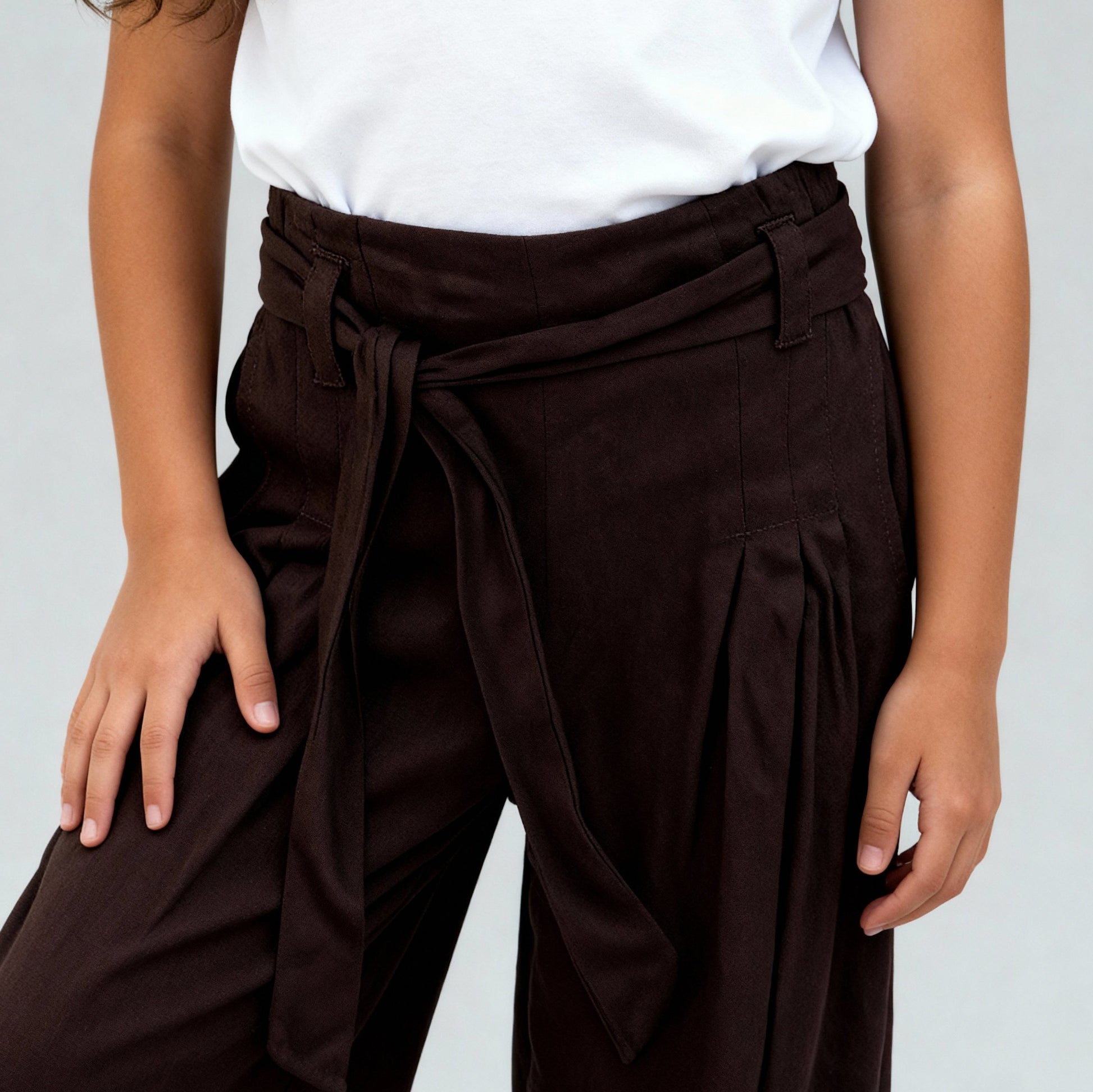 Girls Solid Palazzo