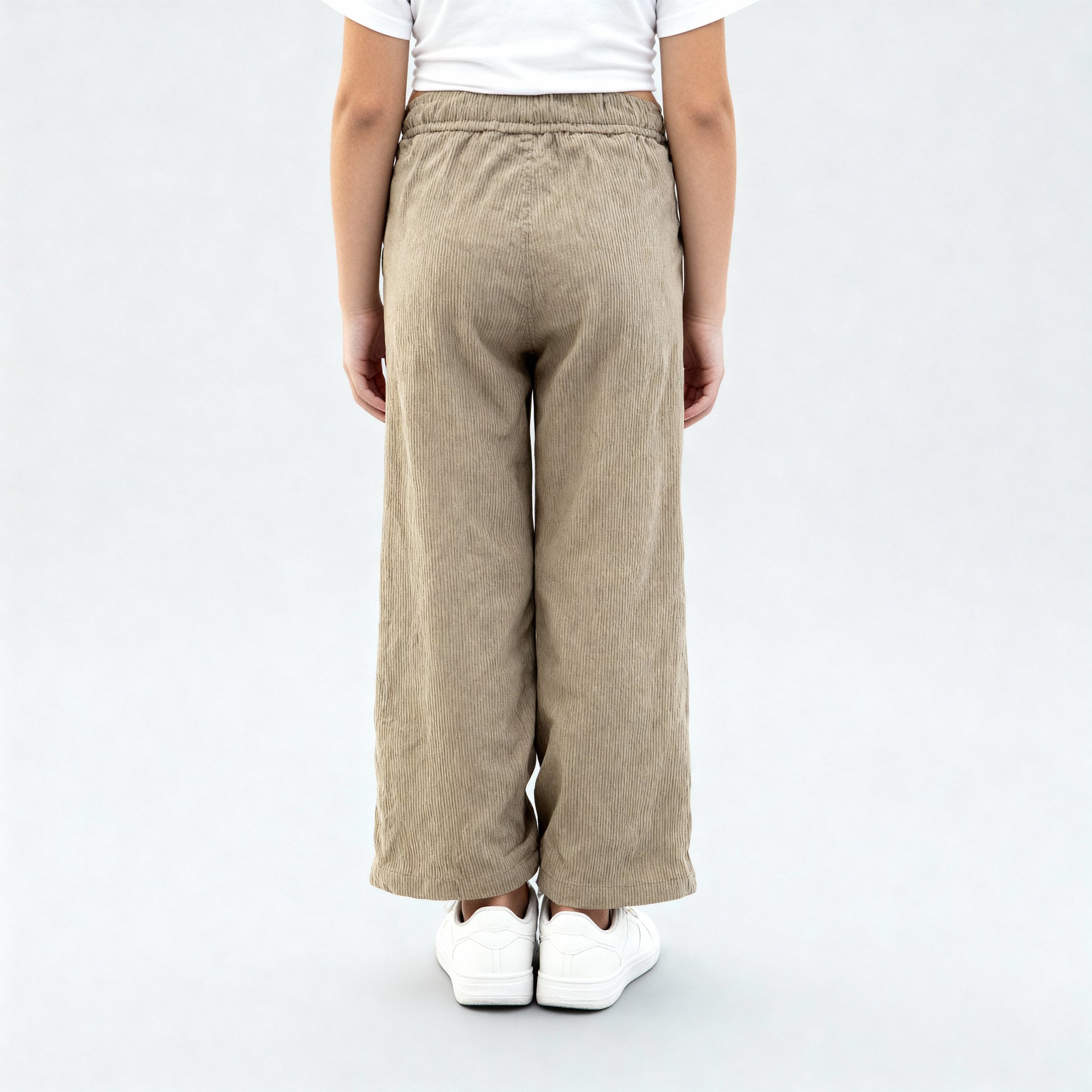 Girls Cotton Solid Palazzos