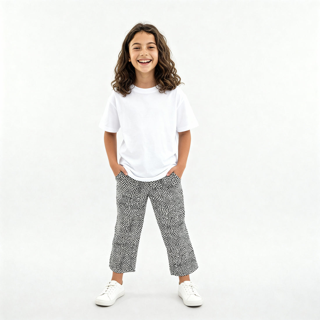 Girls Printed Pants