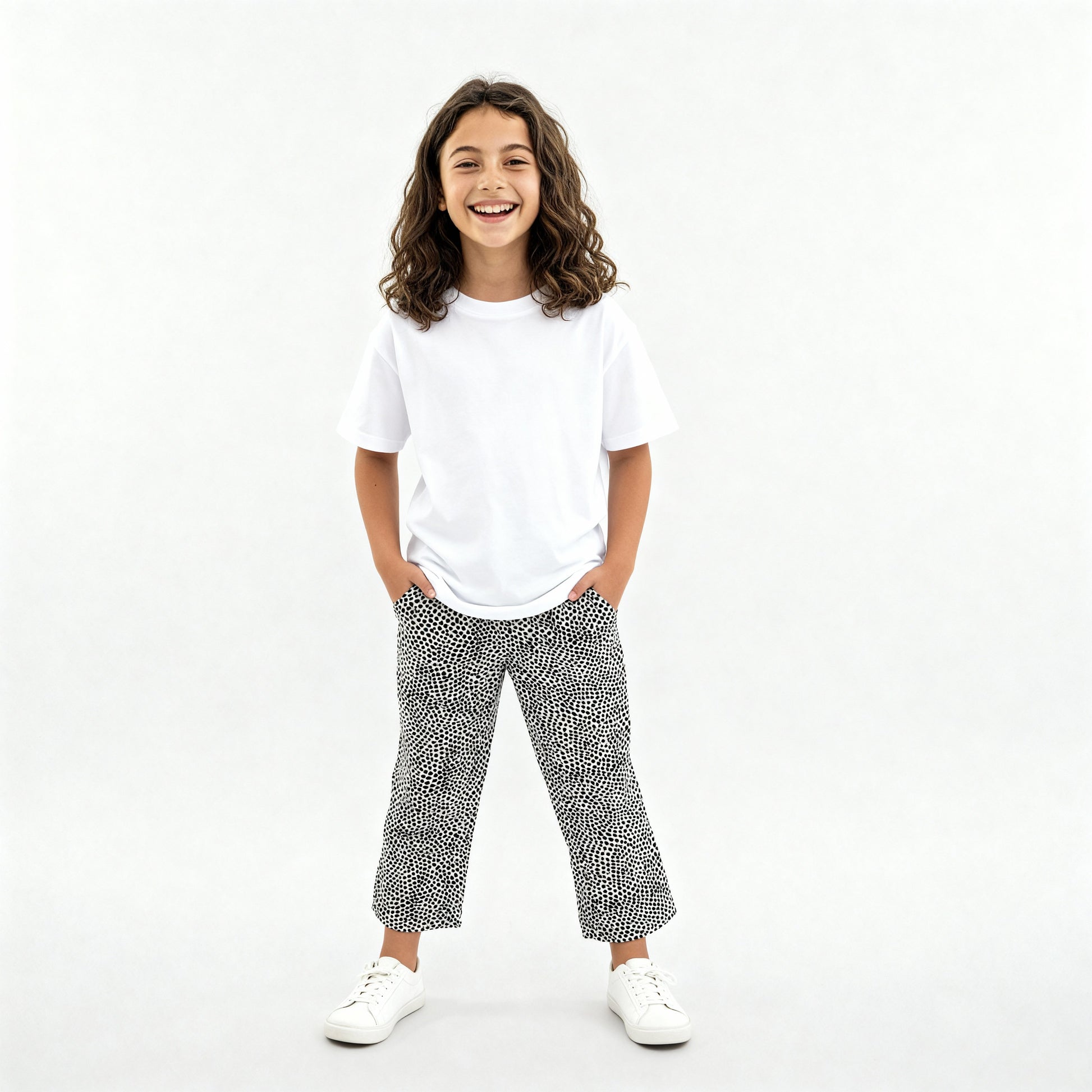 Girls Printed Pants
