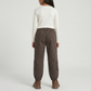 Girls Enlarged Pocket Slouch Fit Pants