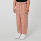 Girls Cotton Solid Joggers