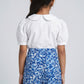 Girls Printed Wide Leg High Rise Palazzo