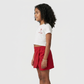 Girl Solid Wrap- Tie Up Skort