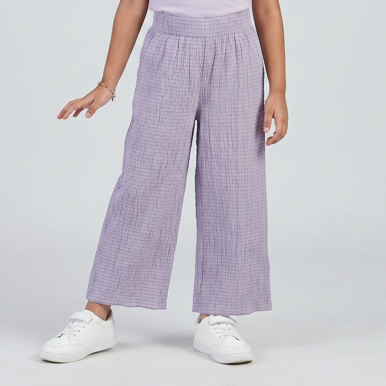 Girls Solid Palazzos