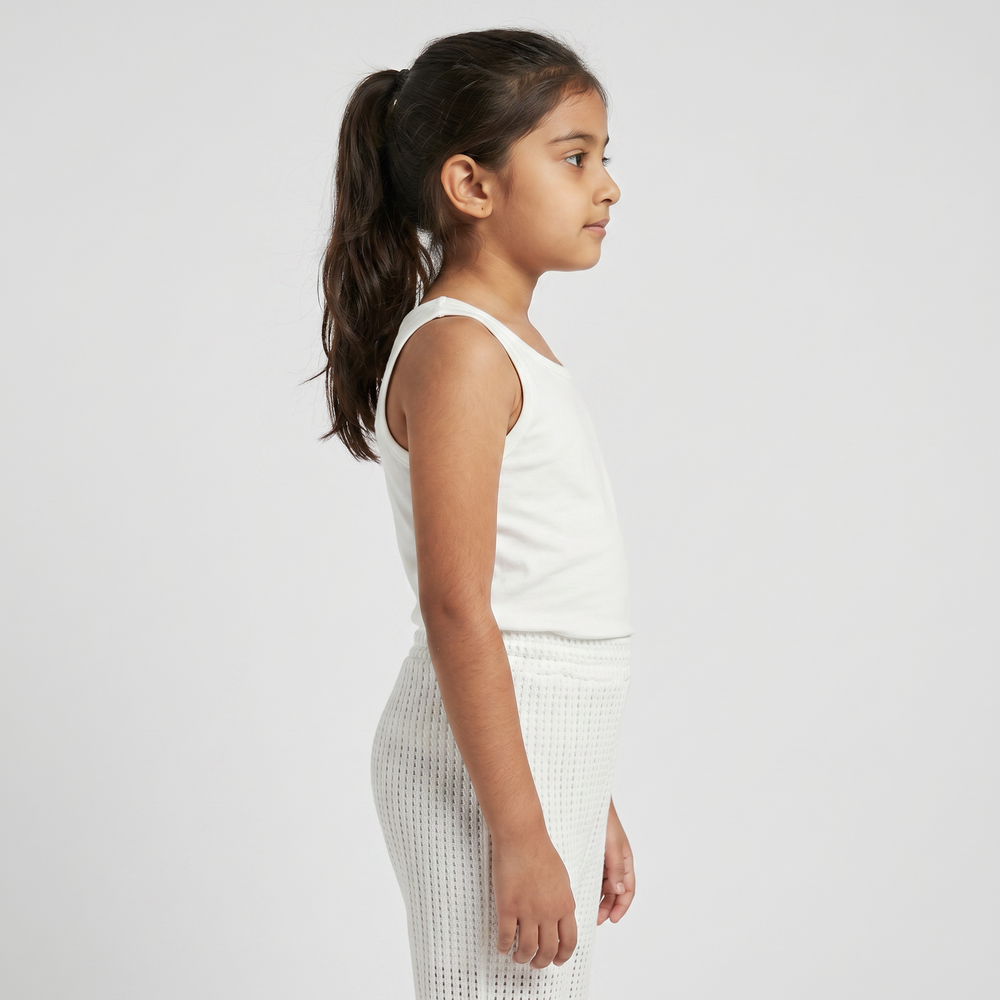 Girls Wide Leg Lace Pants