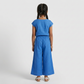 Girls Wide Leg Embroidered Pant