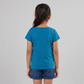 Girls Cotton Crew Neck T-Shirt