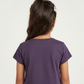 Girls Cotton Crew Neck T-Shirt