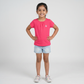 Girls Cotton Crew Neck T-Shirt
