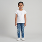 Girls Cotton Crew Neck T-Shirt