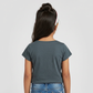 Girls Cotton Crew Neck T-Shirt