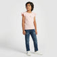 Girls Cotton Solid T-Shirt