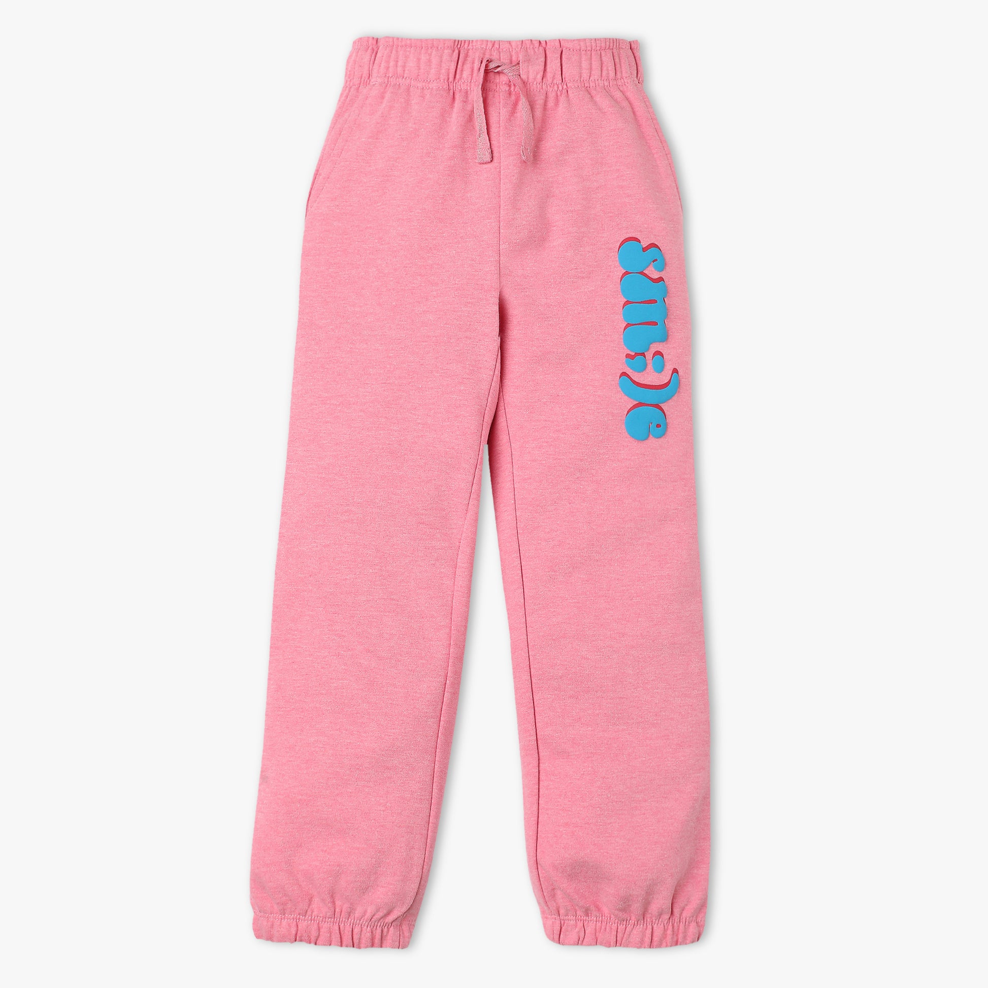 Girls Full Length Playtime Mid Rise Trackpants
