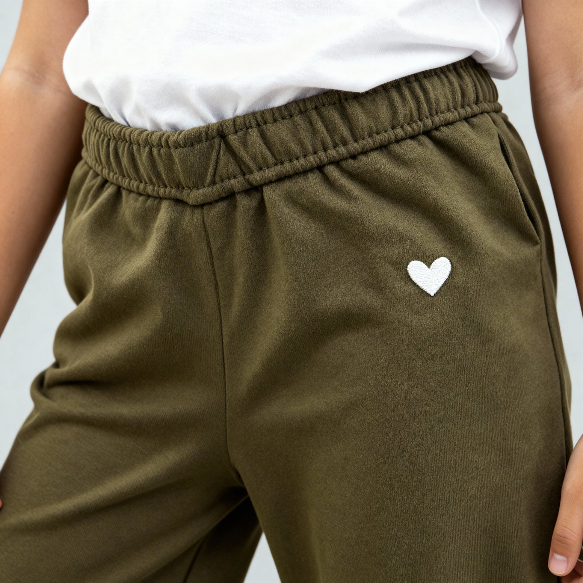 Girls Solid Core Trackpants