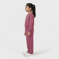 Girls Cotton Mid Rise Trackpants