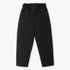 Slouch Fit Solid Ankle Length Mid Rise Pants