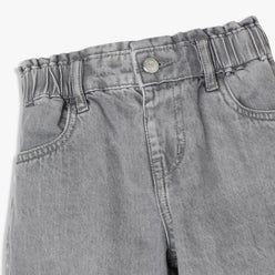 Slouch Fit Solid Ankle Length Mid Rise Pants