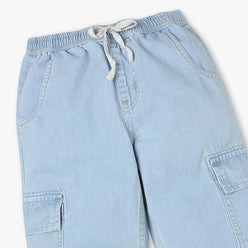 Girls Cotton Fabric Ankle Pants