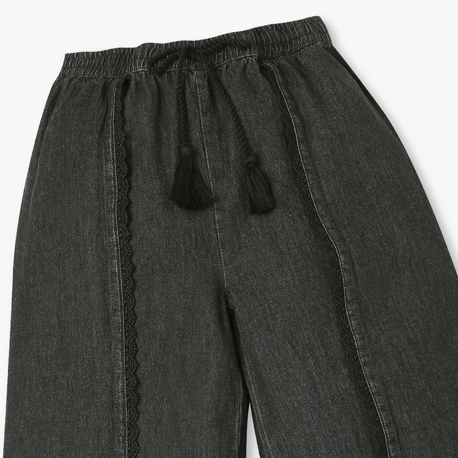 Girls Cotton Fabric Palazzos