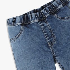 Order Now Girls Solid Boot Cut Mid Rise Casual Wear Jegging by Style Union