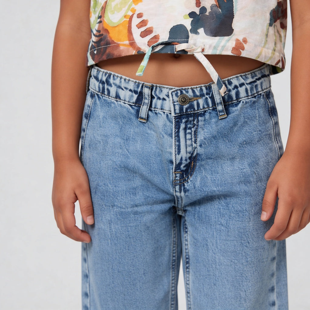 Girls Classic Straight Fit Denim