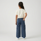 Girls Cotton Denim Palazzo