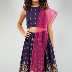 Printed Lehenga and Choli with Dupatta Sets