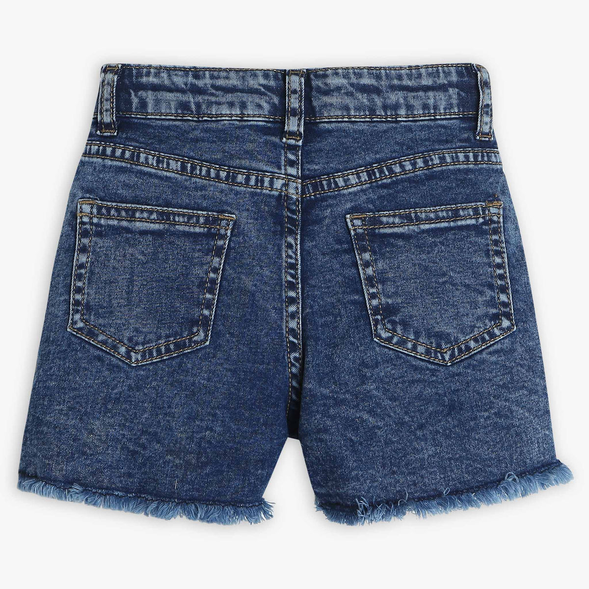 Girls Laser Print Shorts