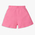 Girls Boxy Fit Short Length Solid Mid Rise Shorts