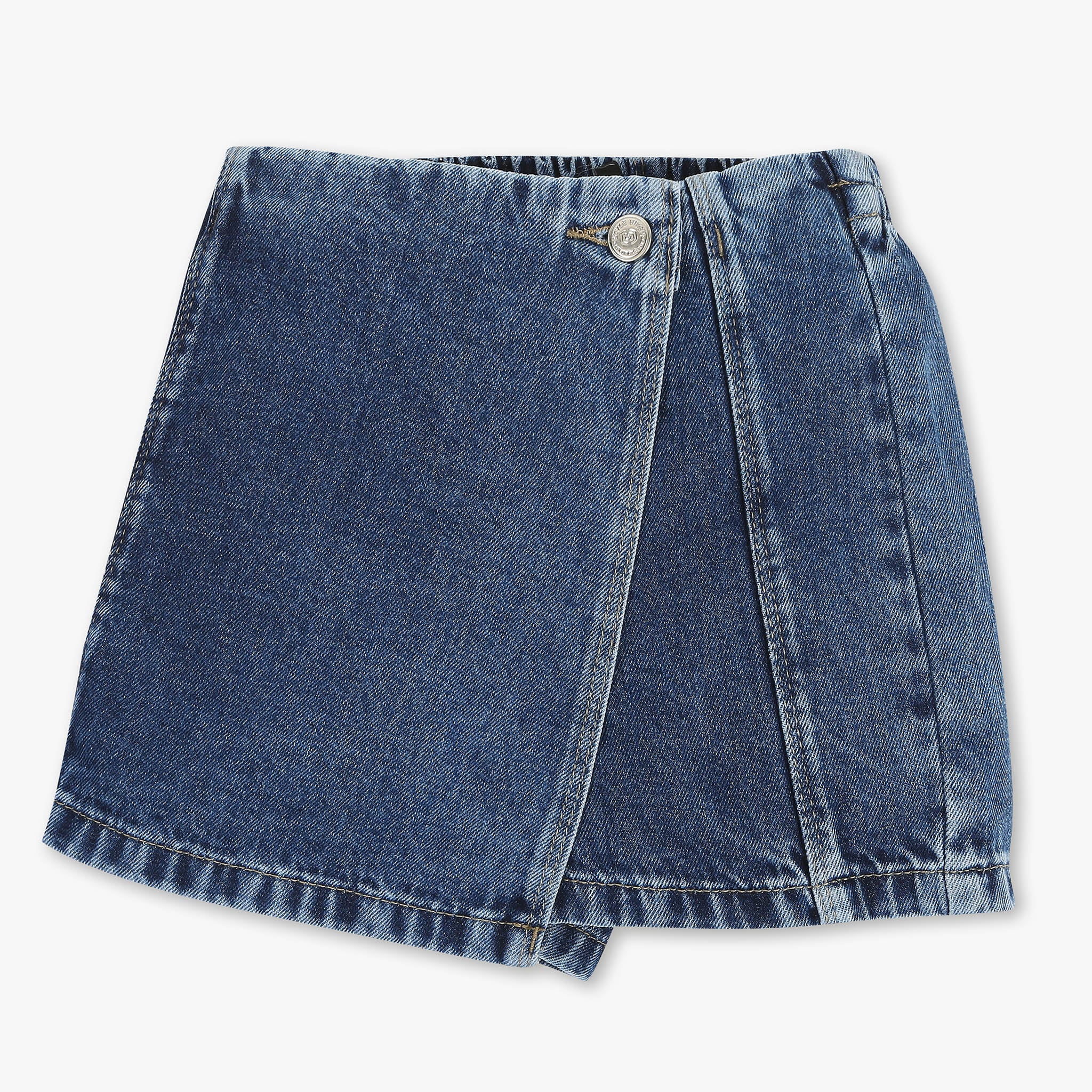 Girls Cotton Fabric Shorts