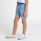 Girls Cotton Embroidered Shorts