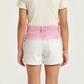 Girls Colored Denim Shorts