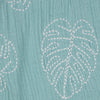 Girls Cotton Leaf Embroidered Shorts