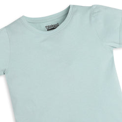 Girls Regular Fit Solid T-Shirt