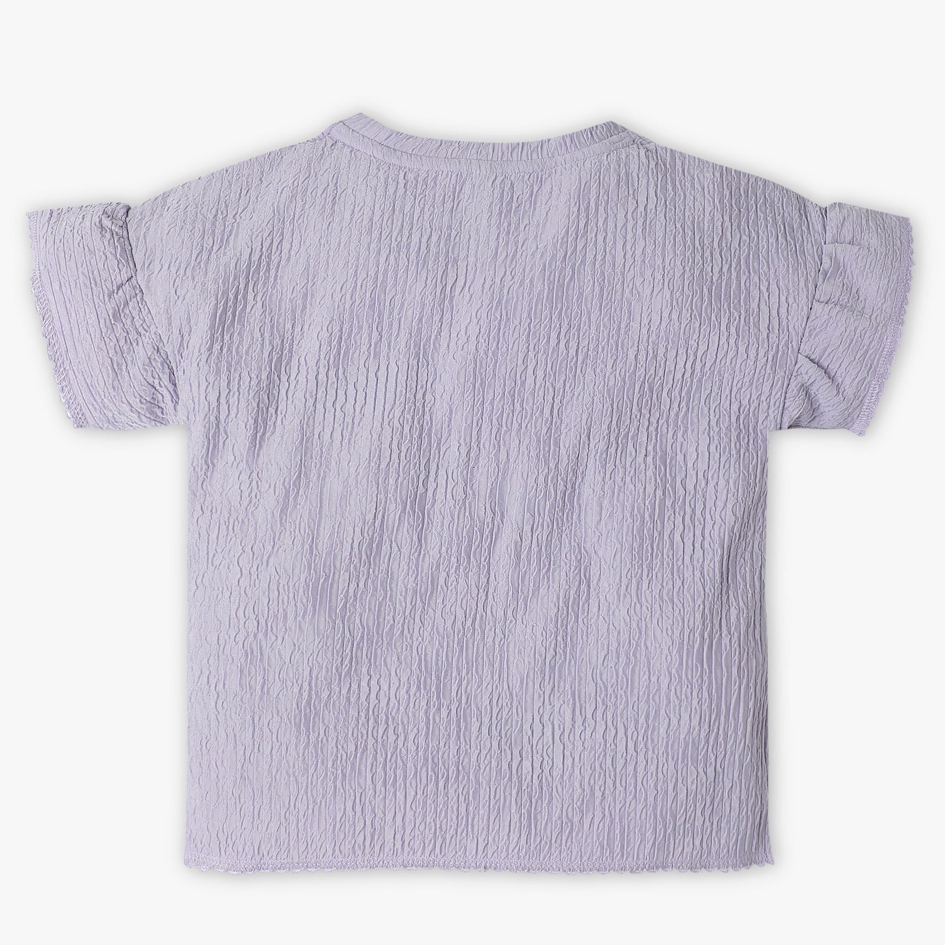 Girls Boxy Fit Crew Neck T-Shirt