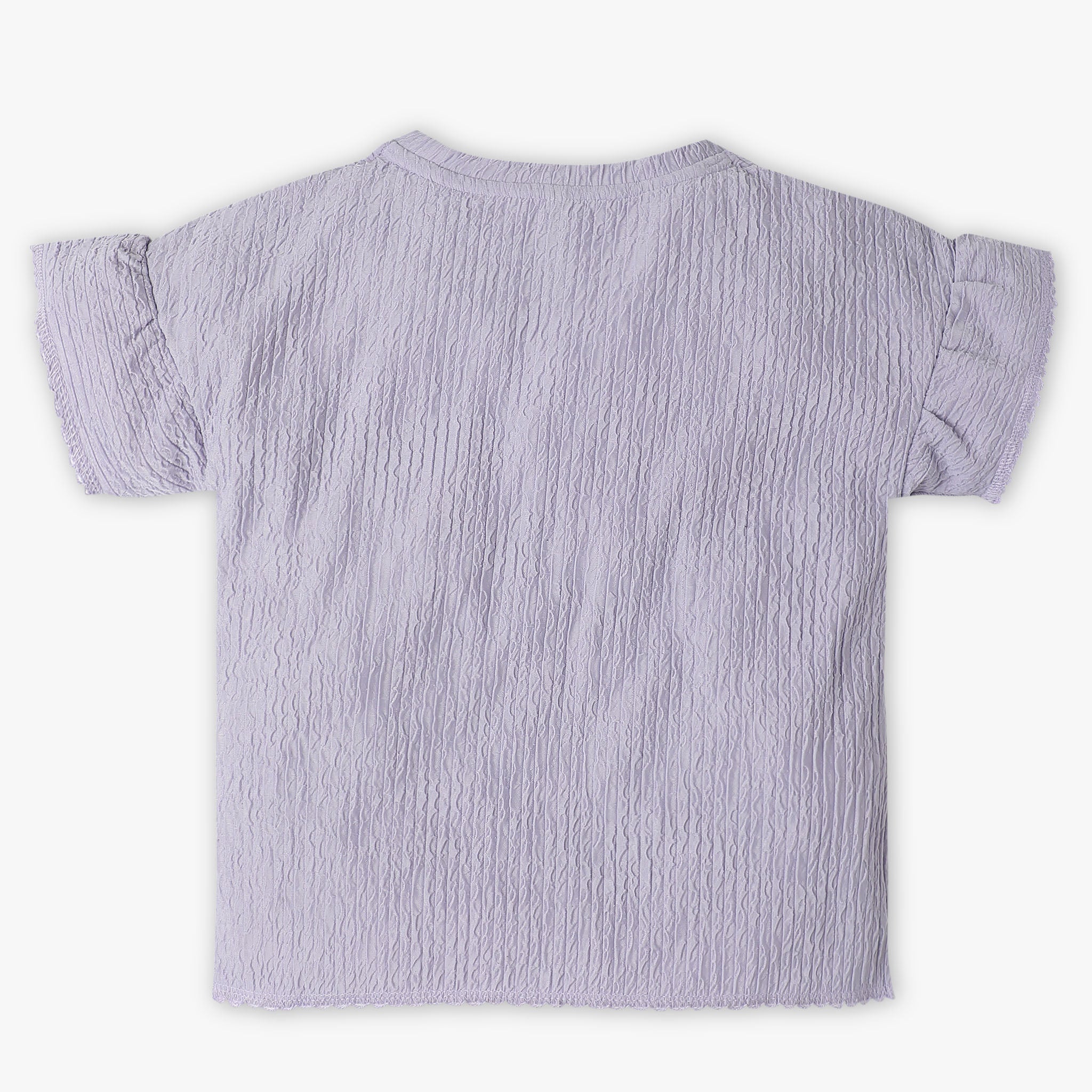 Girls Boxy Fit Crew Neck T-Shirt