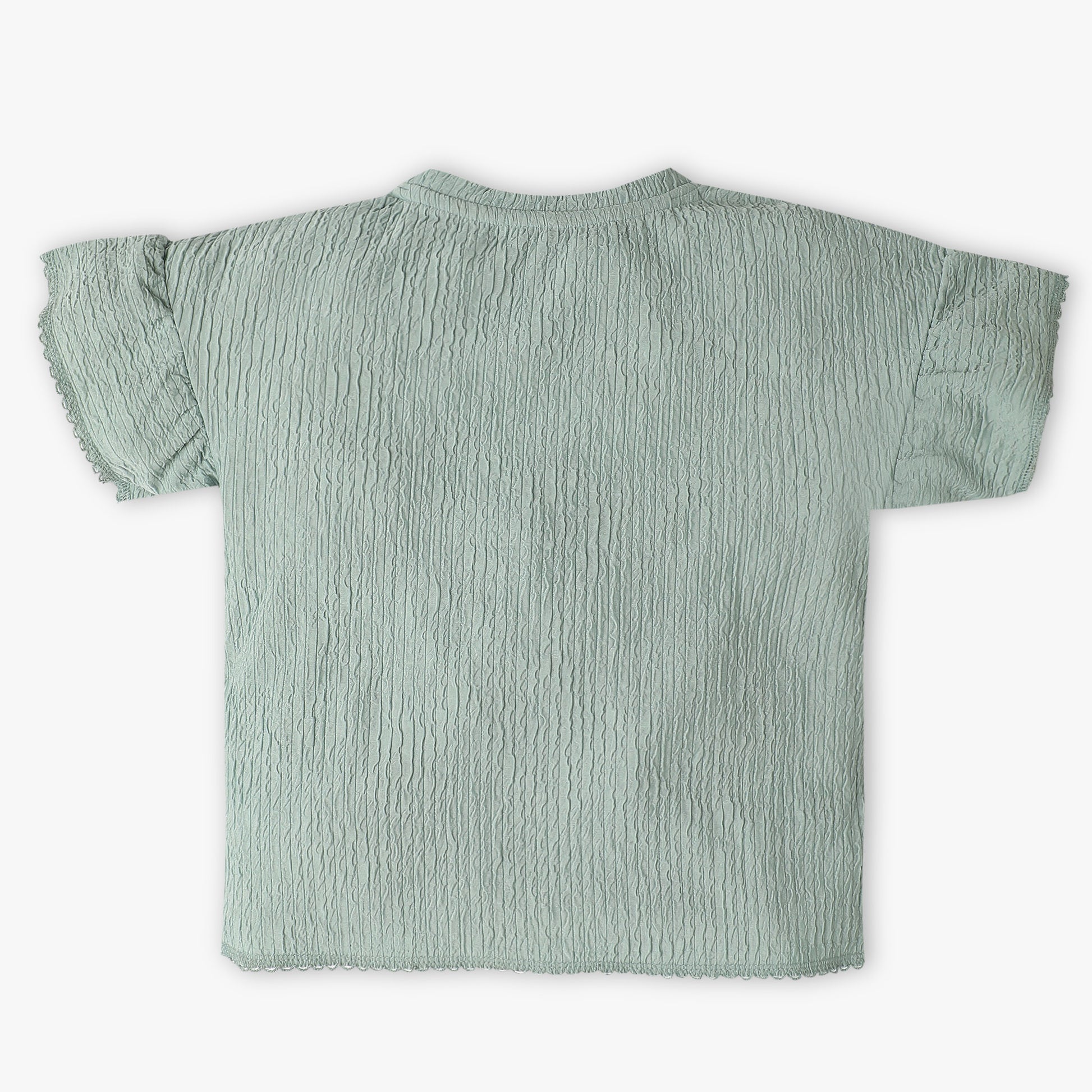 Girls Boxy Fit Crew Neck T-Shirt