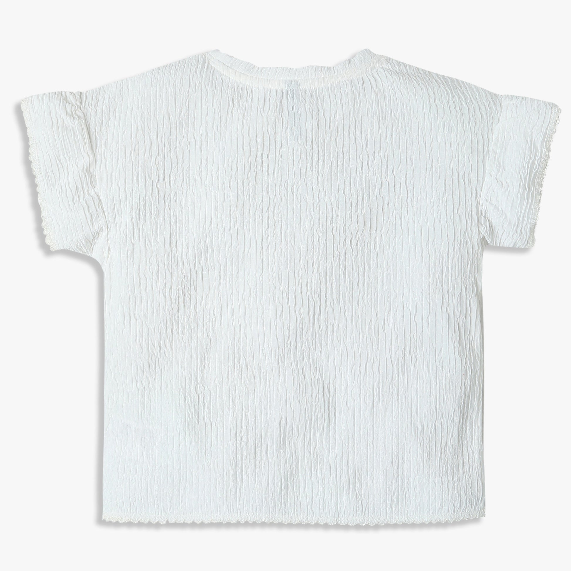 Girls Boxy Fit Crew Neck T-Shirt