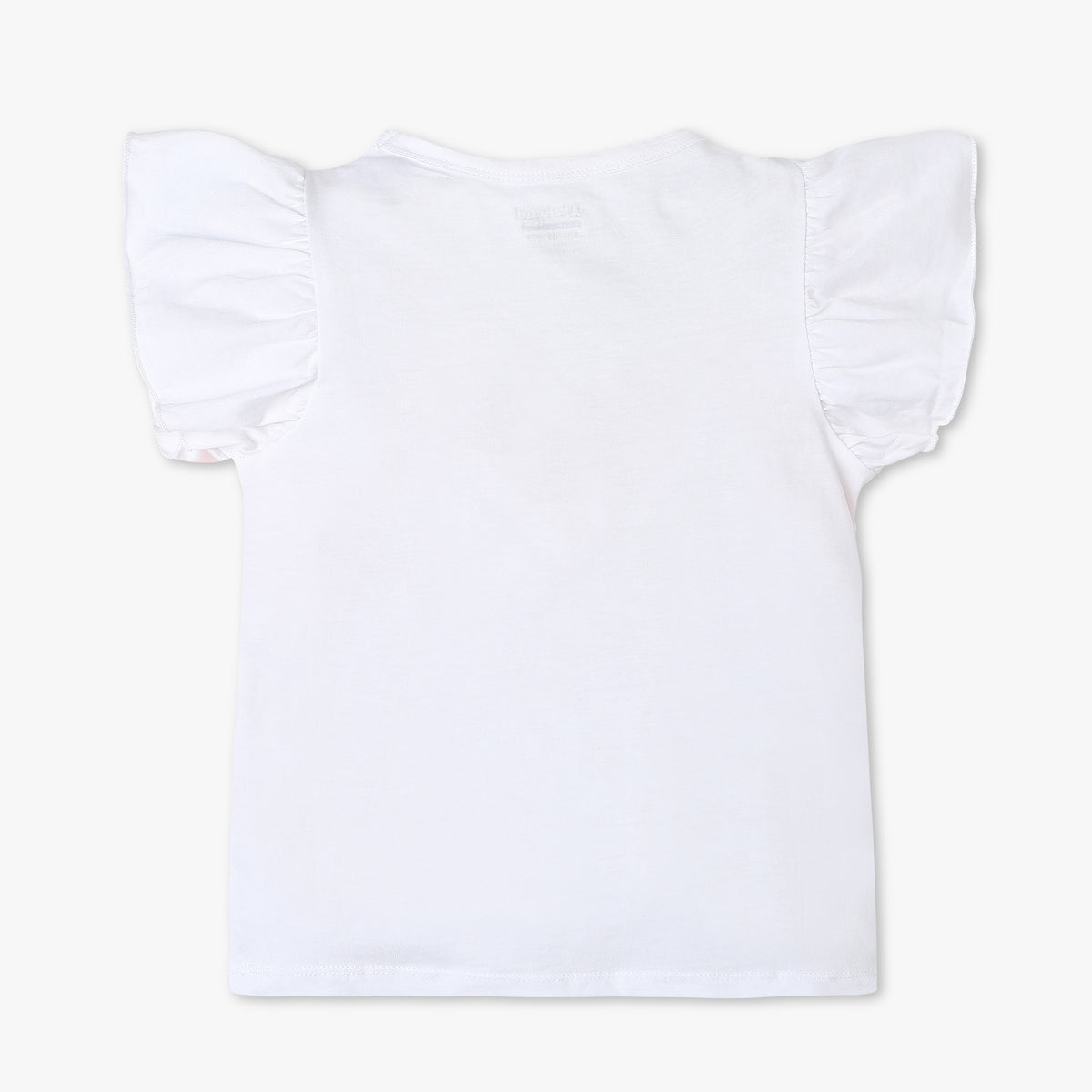 Girls Regular Fit Solid T-Shirt