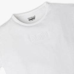 Girls Boxy Fit Solid Crew Neck Short Sleeve T-Shirt