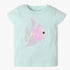 Girls Regular Fit Embellished Scoop Neck T-Shirt