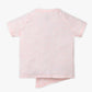 Girls Boxy Fit Printed Crew Neck T-Shirt