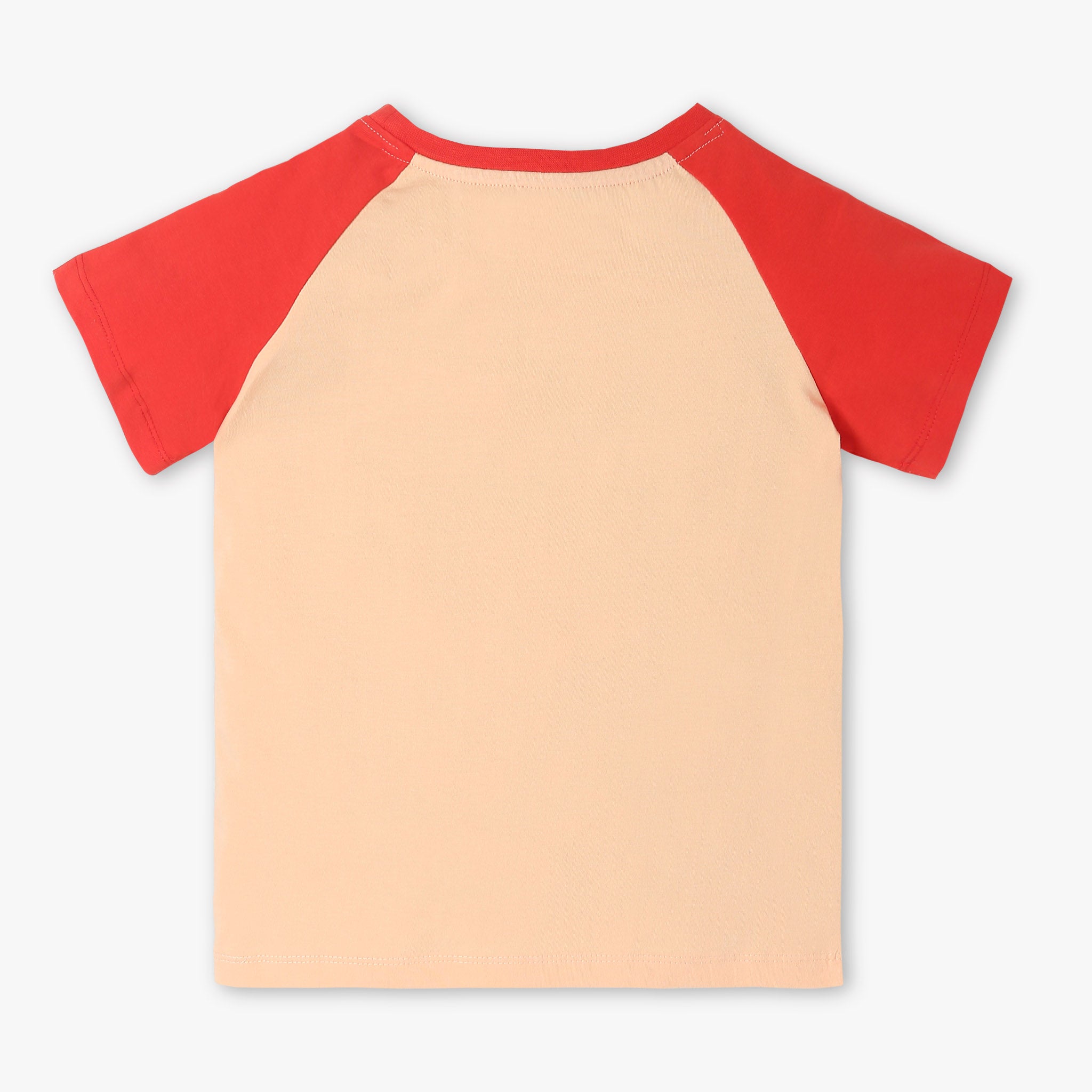 Girls Crew Neck Fashion The Solid "Elevate Your Special Outing Wardrobe with This Exclusive ""Floral Fairytale"" T-Shirt | Cute Cut-Out Detail |  Adorable Fairy Graphic With Soft Petal Embroidery | Rib Fabric For A Comfortable Fit and Easy Movement."