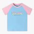 Girls Crew Neck Fashion The Solid "Elevate Your Special Outing Wardrobe with This Exclusive ""Floral Fairytale"" T-Shirt | Cute Cut-Out Detail |  Adorable Fairy Graphic With Soft Petal Embroidery | Rib Fabric For A Comfortable Fit and Easy Movement."