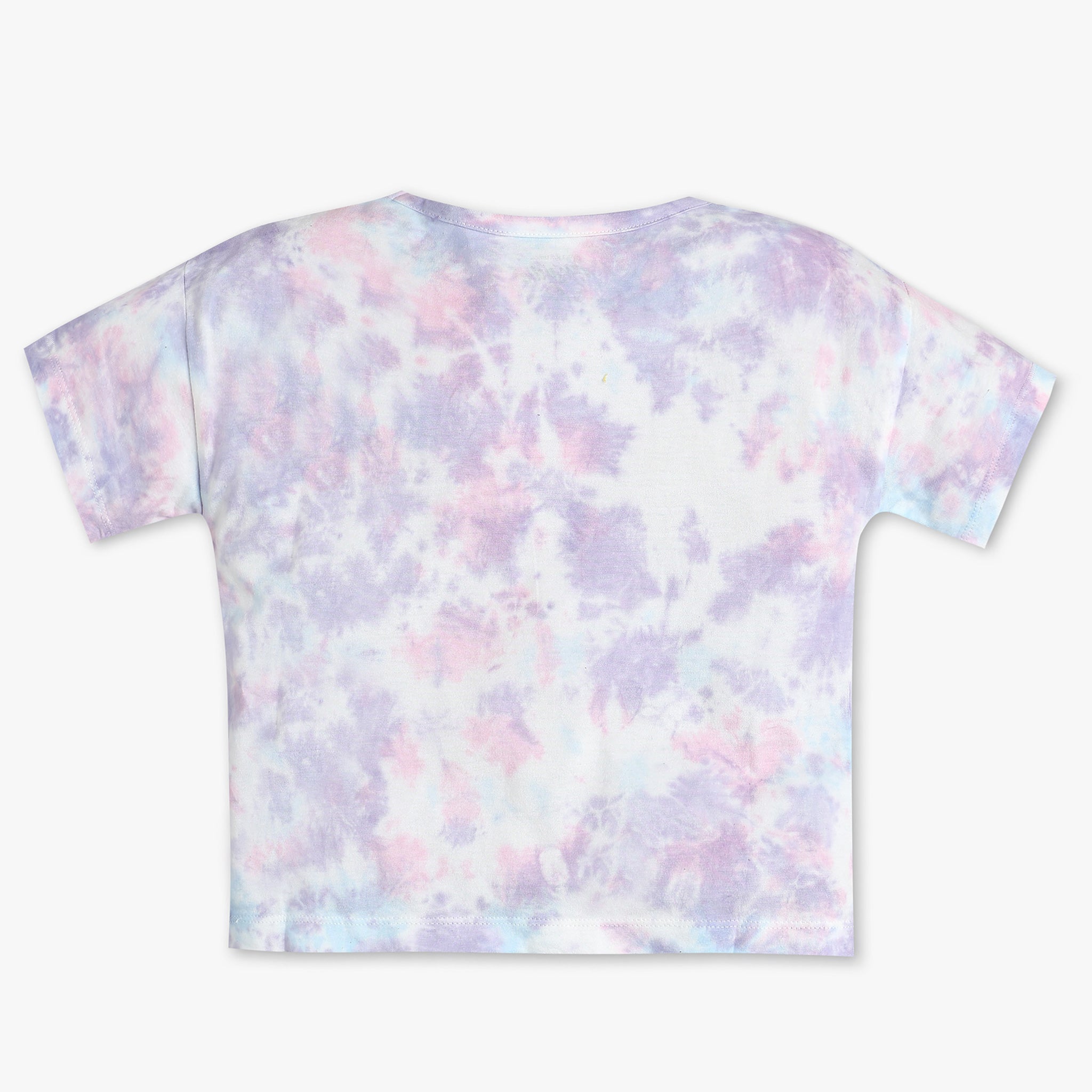 Buy Girls Regular Fit Tie - Dye Cap Sleeve T-Shirt  - Style Union