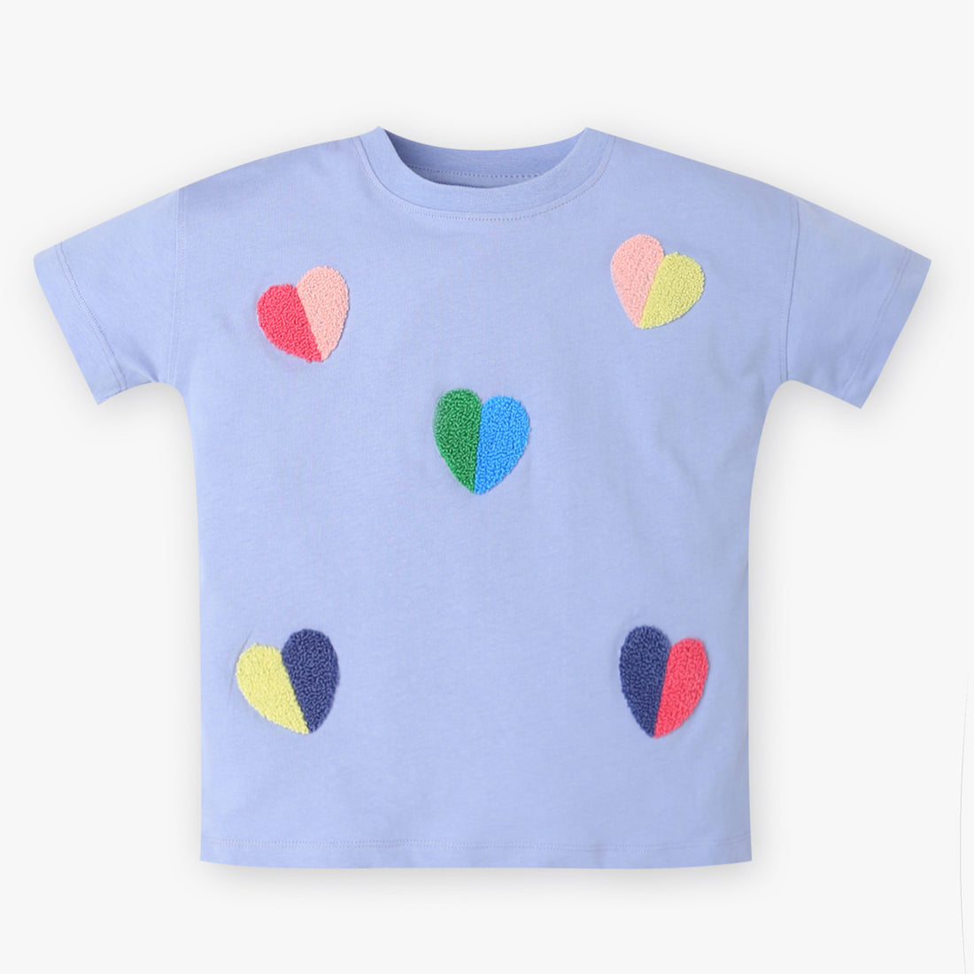 Girls Cotton Printed Weekend T-Shirt
