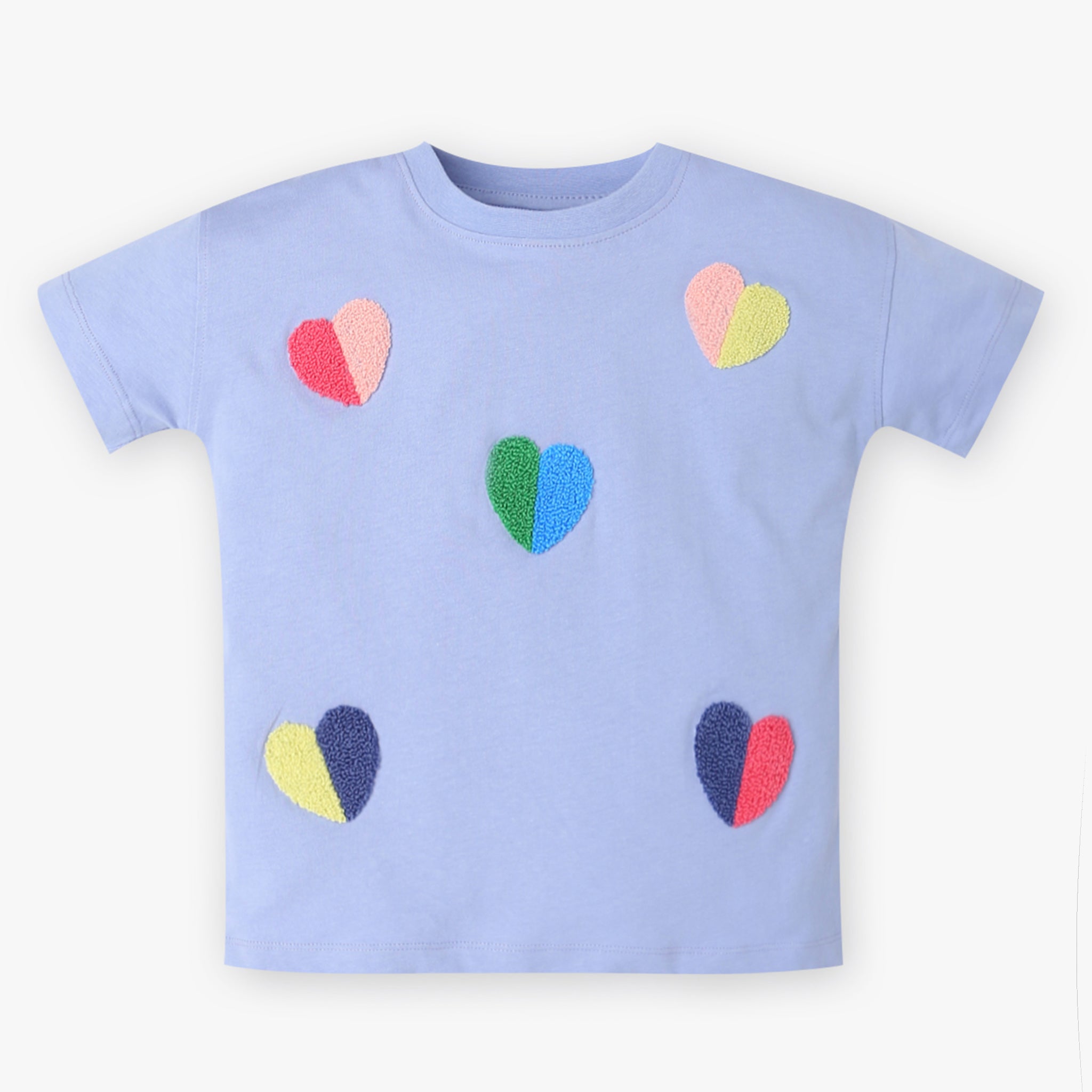 Girls Cotton Printed Weekend T-Shirt