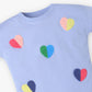 Girls Cotton Printed Weekend T-Shirt