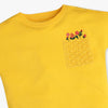 Buy Girls Boxy Fit Solid Short Sleeve T-Shirt  - Style Union